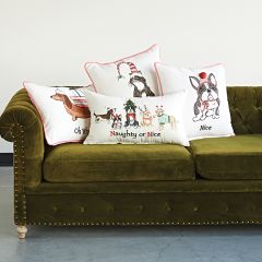 Christmas Pet Accent Pillow Collection