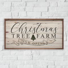 Christmas Tree Farm Wall Sign