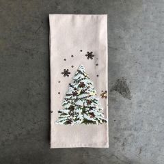 Christmas Tree Holiday Tea Towel