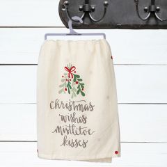 Christmas Wishes Tea Towel Set of 3