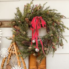 Classic Christmas Believe Wreath