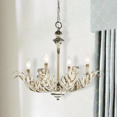 Classic Country Leaf Chandelier