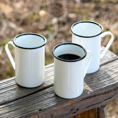 Classic Enamel Coffee Mug