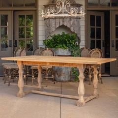 Classic French Farmhouse Rectangle Dining Table