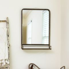 Classic Mirror With Shelf