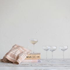 Clear Glass Champagne Coupe