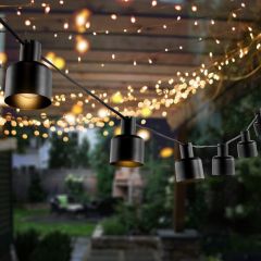 Cloche Shade Outdoor String Lights