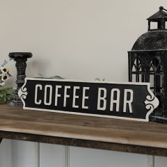 Coffee Bar Plaque Sign