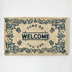 Come As You Are Coir Welcome Mat