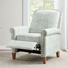 Cottage Pattern Push Recliner