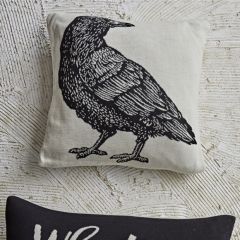 Cotton Crow Accent Pillow