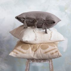 Cotton Patchwork Accent Pillow