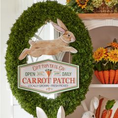 Cottontail Co. Hanging Metal Sign
