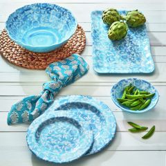 Country Cottage Blue Floral Dish Collection