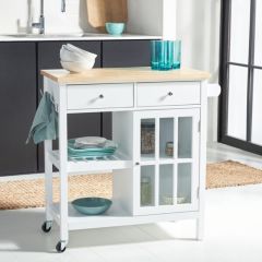 Country Cottage Kitchen Counter Cart