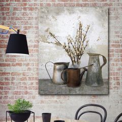 Country Farmhouse Pitcher Collection Canvas Art