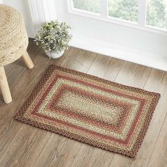 Country Jute Rug With Pad