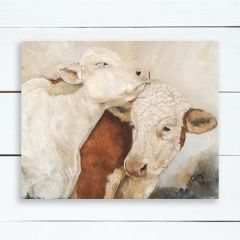 Cow Couple Wall Art