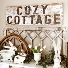 Cozy Cottage Canvas Wall Art