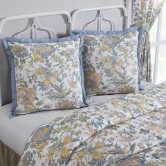 Cozy Country Floral Euro Sham
