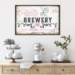 Cupid's Brewery Canvas Wall Art