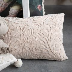 Cutwork Pattern Accent Pillow