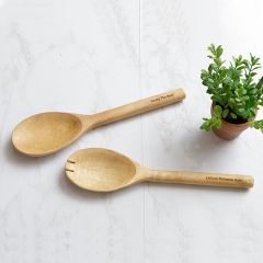 Wooden Serving Spoon Set of 2