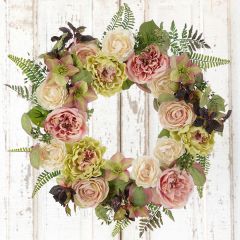 Country Chic Spring Wreath