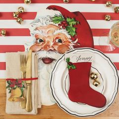 Hester & Cook Santa Claus Placemat Set of 12