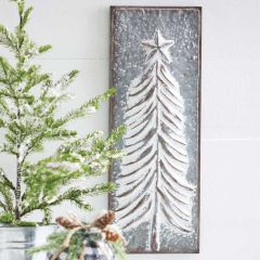 Christmas Tree Wall Panel Plaque