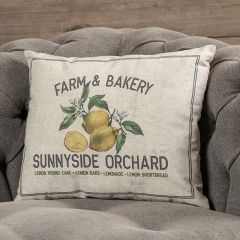 Sunnyside Orchard Farmhouse Accent Pillow