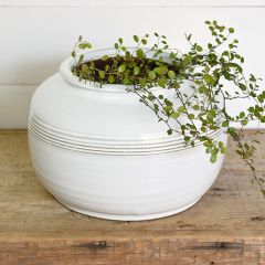 Pale Antique-Inspired Pot