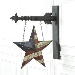 American Flag Star Arrow Sign Replacement