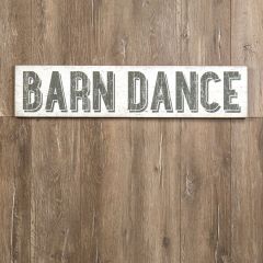 Barn Dance Wall Sign