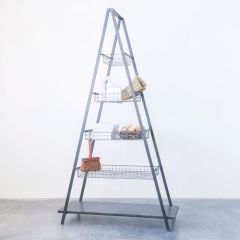 5 Tier Metal Ladder Shelf