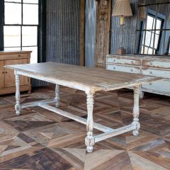 Rustic Painted Farm Table