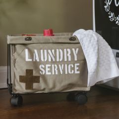 Laundry Service Rolling Cart