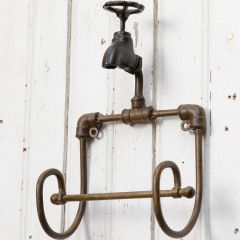 Faucet Style Hand Towel Rack or Toilet Paper Holder