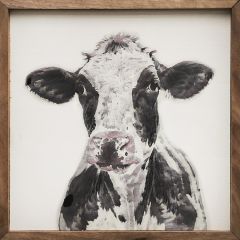 Dairy Cow Watercolor Wall Art