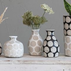 Darling Dots Farmhouse Vase