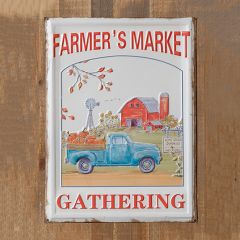 Farmers Market Gathering Sign