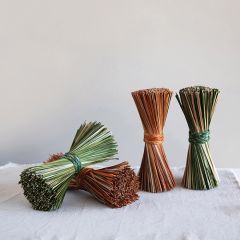 Decorative Braided Seagrass Bundle Set of 2