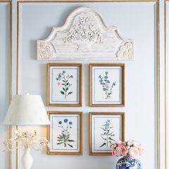 Decorative Floral Wall Plaque