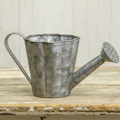 Decorative Fluted Metal Watering Can
