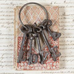 Decorative Iron Love Keys