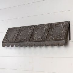 Decorative Metal Tile Awning 48 Inch