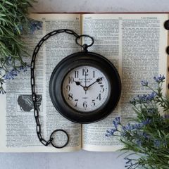 Decorative Pocket Watch Clock With Chain