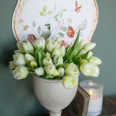 Decorative Tulip Bush Set of 4
