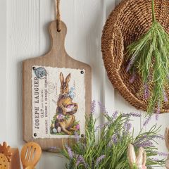 Decorative Vintage Bunny Cutting Board