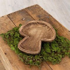 Decorative Wooden Mushroom Tray